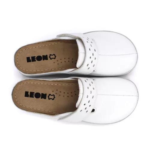 LEON Comfort női bőr klumpa 902