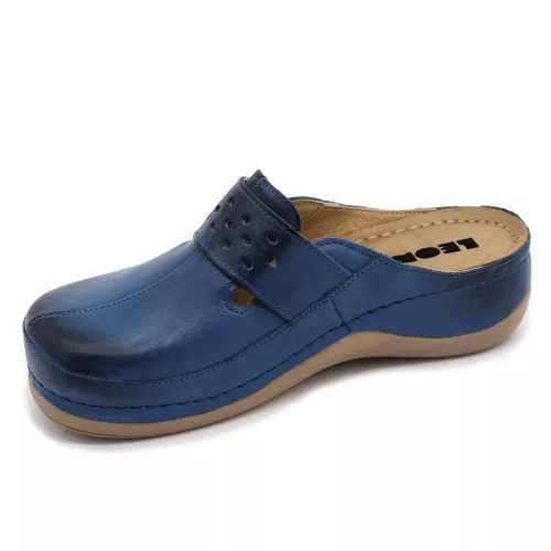 LEON Comfort női bőr klumpa 902