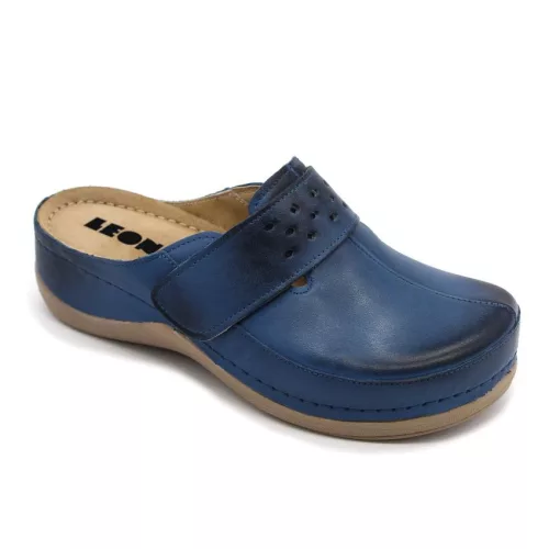 LEON Comfort női bőr klumpa 902