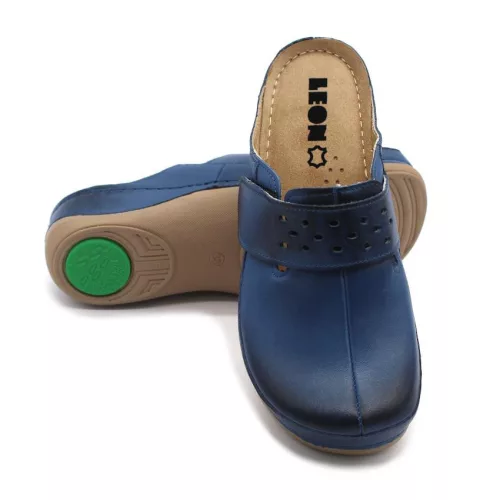 LEON Comfort női bőr klumpa 902