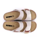 LEON Comfort női bőr papucs 904