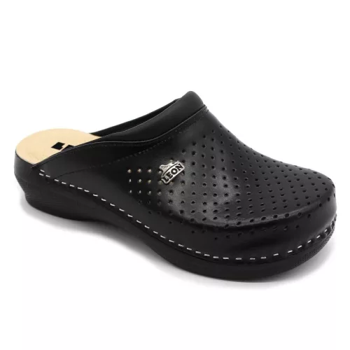 LEON Comfort női bőr klumpa PU100
