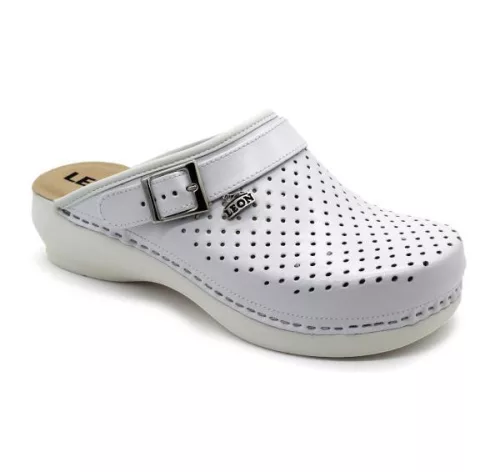 LEON Comfort női bőr klumpa PU101