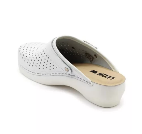 LEON Comfort női bőr klumpa PU101