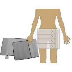 4 légkamrás törzs mandzsetta, Power Q-2200-hoz