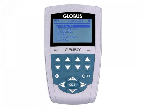 Globus Genesy 300 Pro TENS/EMS/MCR készülék 4 csatornás 24 hónap garancia