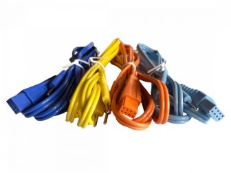 Kábel készlet, 4db, színes, Globus stimulátorokhoz 6 hó garancia