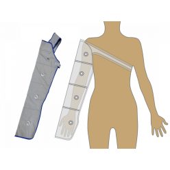   4 légkamrás kar mandzsetta Power Q-1000 Plus-Premium nyirokmasszázs gépekhez 6 hónap garancia