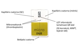 MicroINR véralvadásmérő (INR mérő)-höz chip 25 db
