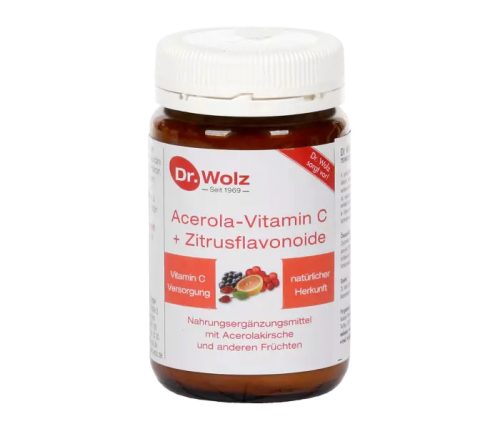 DR.WOLZ ACEROLA C-VITAMIN+ZITRUSFLAVONOIDE POR