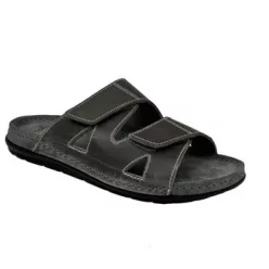 Scholl ABERDEEN 2 STRAPS fekete férfi papucs 44, 45