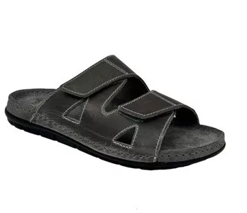 Scholl ABERDEEN 2 STRAPS fekete férfi papucs 44, 45