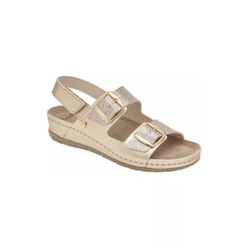 Scholl ABERDEEN platina női szandál Memory Cushion talppal 38, 41