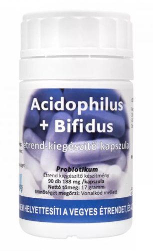 ACIDOPHILUS BIFIDUS KAPSZULA 90X