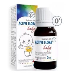 ACTIVE FLORA BABY+ ÉTRKIEGÉSZÍTŐ CSEPPEK 5ML