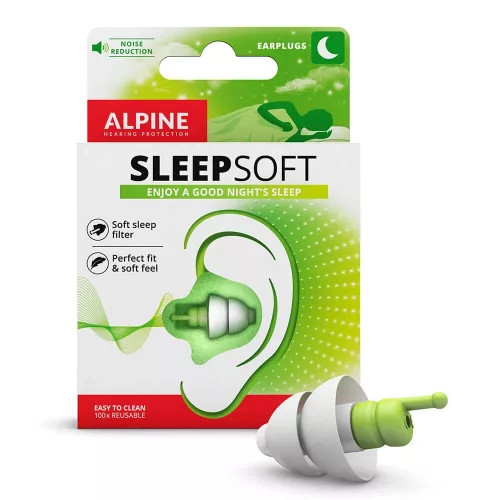 ALPINE SLEEPSOFT FÜLDUGÓ éjszakai alváshoz 1 PÁR