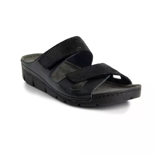 BATZ EMILIA violet női bőr papucs 36-41