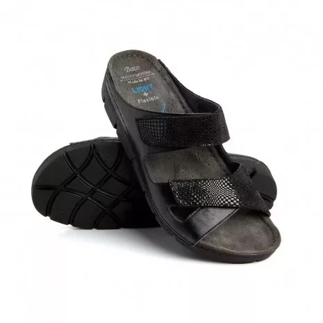 BATZ EMILIA violet női bőr papucs 36-41