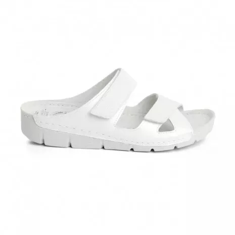 BATZ EMILIA fehér női bőr papucs 36-41