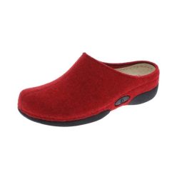  Berkemann Lauren piros gyapjú-filc papucs 36-41