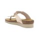0Ft szállítás! Scholl Boa Vista up rózsaszín-arany bioprint női lábujjközi papucs - kényelmi modell 36-40
