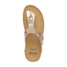 Scholl Boa Vista up rózsaszín-arany bioprint női lábujjközi papucs - kényelmi modell 36 - 39