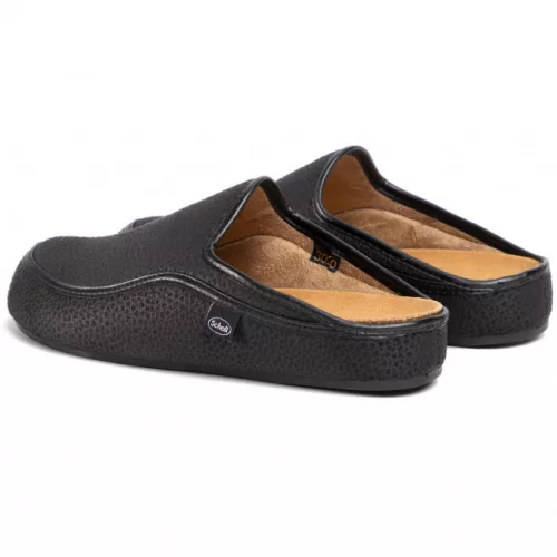 Scholl Brandy fekete bioprint férfi papucs 45