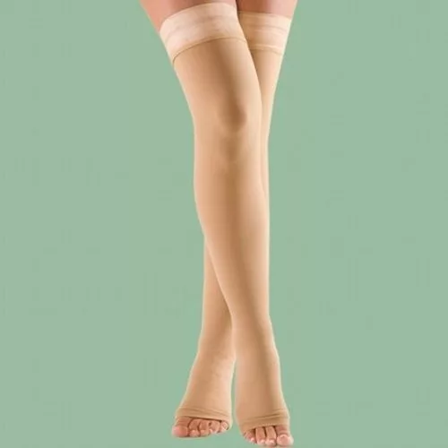 ELASTOMED AF stretch kompressziós térd fölötti harisnya II. kompr fok, 1 pár