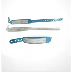 BETEGAZONOSÍTÓ KARSZALAG  FELNÖTT FEHÉR 100X