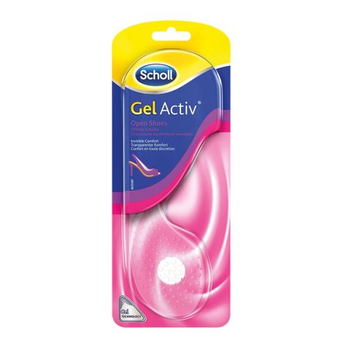 Scholl Gel Activ talpbetét Női (1pár) nyitott orrú cipőbe