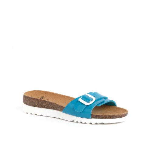 SCHOLL Ginni kék papucs bioprint technológiával 40