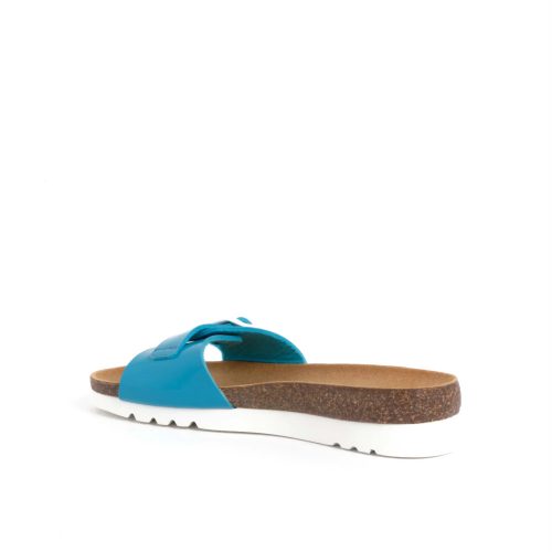 SCHOLL Ginni kék papucs bioprint technológiával 40