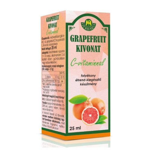 GRAPEFRUIT KIVONAT+C-VITAMIN 25ML