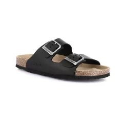 GRÜNLAND SARA FEKETE 2 csatos női papucs 36-41