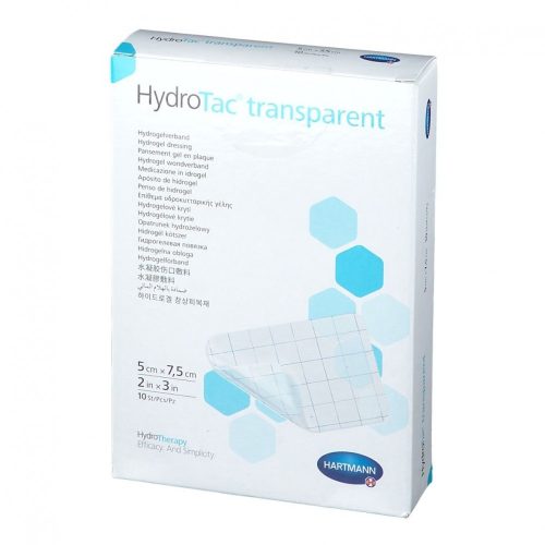 Hydrotac Transparent steril kötszer 5x7,5 cm 10x