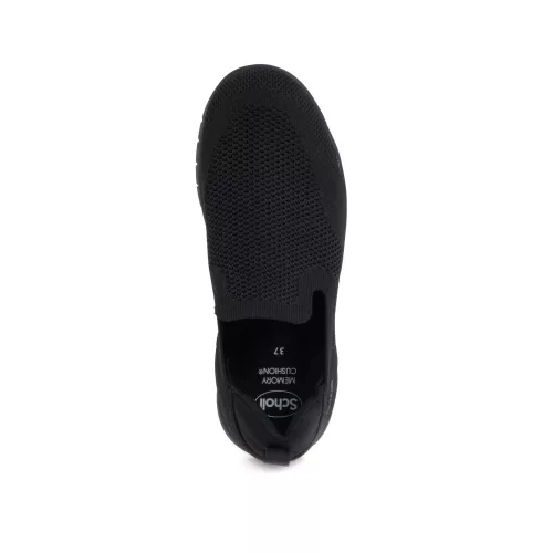 SCHOLL JUMP SLIP ON FEKETE cipő Memory Cushion® talppal 39-46