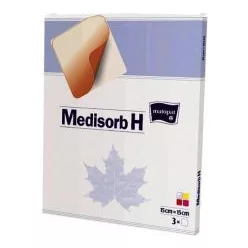   MEDISORB H LAP 10CM X 10CM HYDROKOLLOID Steril kötszer  3 db