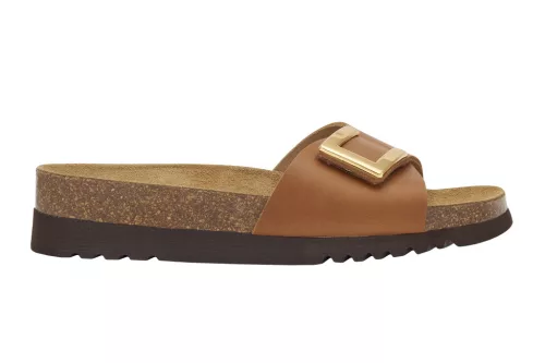 Scholl MONTEREY MULE konyak papucs 36, 37, 40-42
