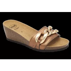 SCHOLL RAVELLO BRONZ női papucs Bioprint talppal 36