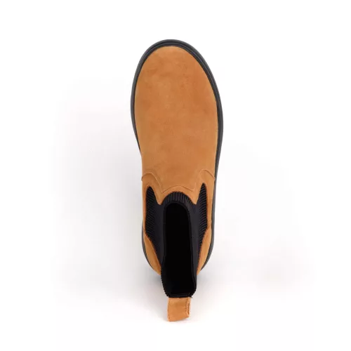 SCHOLL ASPEN ELASTIC női csizma konyak Memory Cushion talppal 35, 38-40