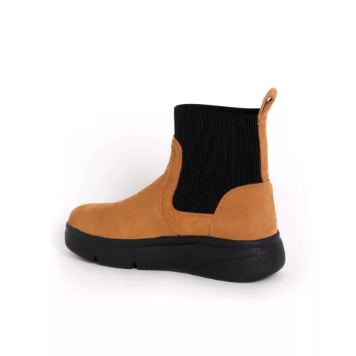 SCHOLL ASPEN ELASTIC női csizma konyak Memory Cushion talppal 35, 38-40