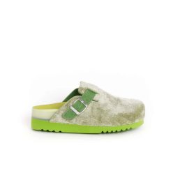 SCHOLL POPPY zöld női papucs 37-38