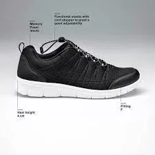 Scholl Windstep Man fekete edzőcipő 44