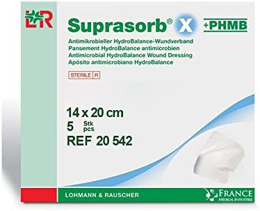 SUPRASORB X +PHMB 14 cm x 20 cm