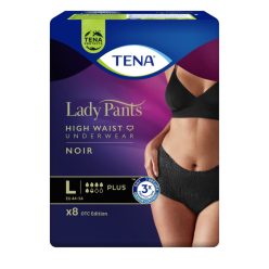 TENA Lady Pants Plus Noir L 8x