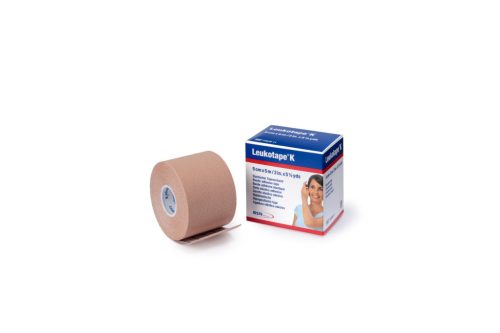 Leukotape K 5 cm x 5 cm bézs