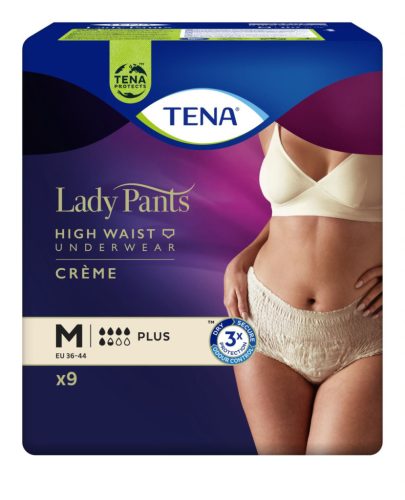 TENA Lady Pants Plus Creme M 9x