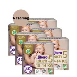   Libero Touch 5 nadrágpelenka 10-14 kg  240db MEGA (6 csomag)