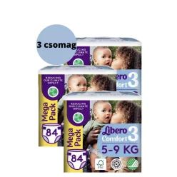 Libero Comfort 3  5-9 kg  252db MEGA (3 csomag)