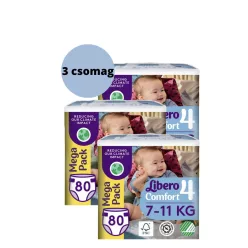 Libero Comfort 4  7-11 kg  240db MEGA (3 csomag)
